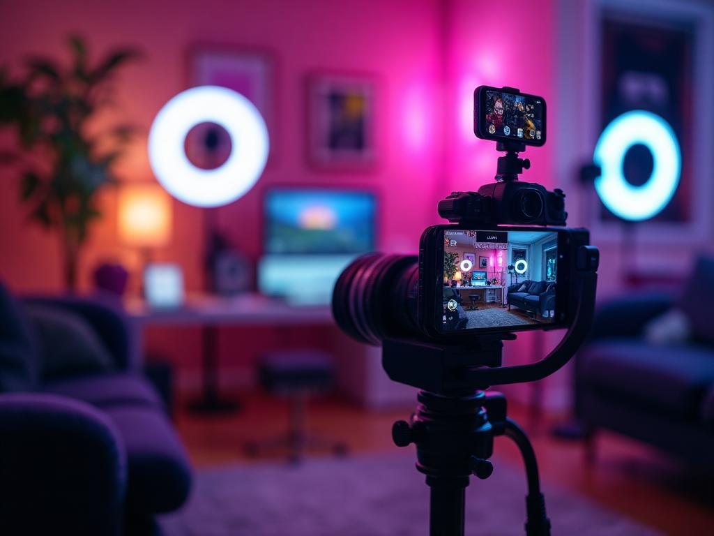 Content creation studio for social media marketing